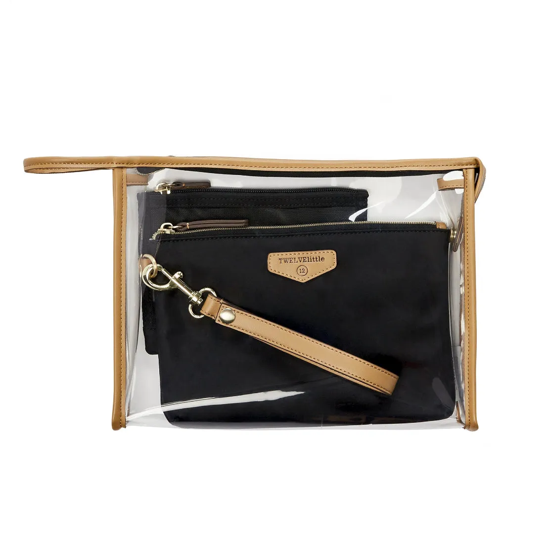3-In-1 Travel Organiser Pouch Set Black