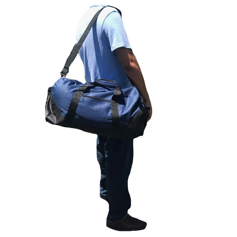 30 Lot Large 21 inch Duffle Bags Two Tone Work Travel Sports Gym Carry-On Luggage Wholesale Bulk