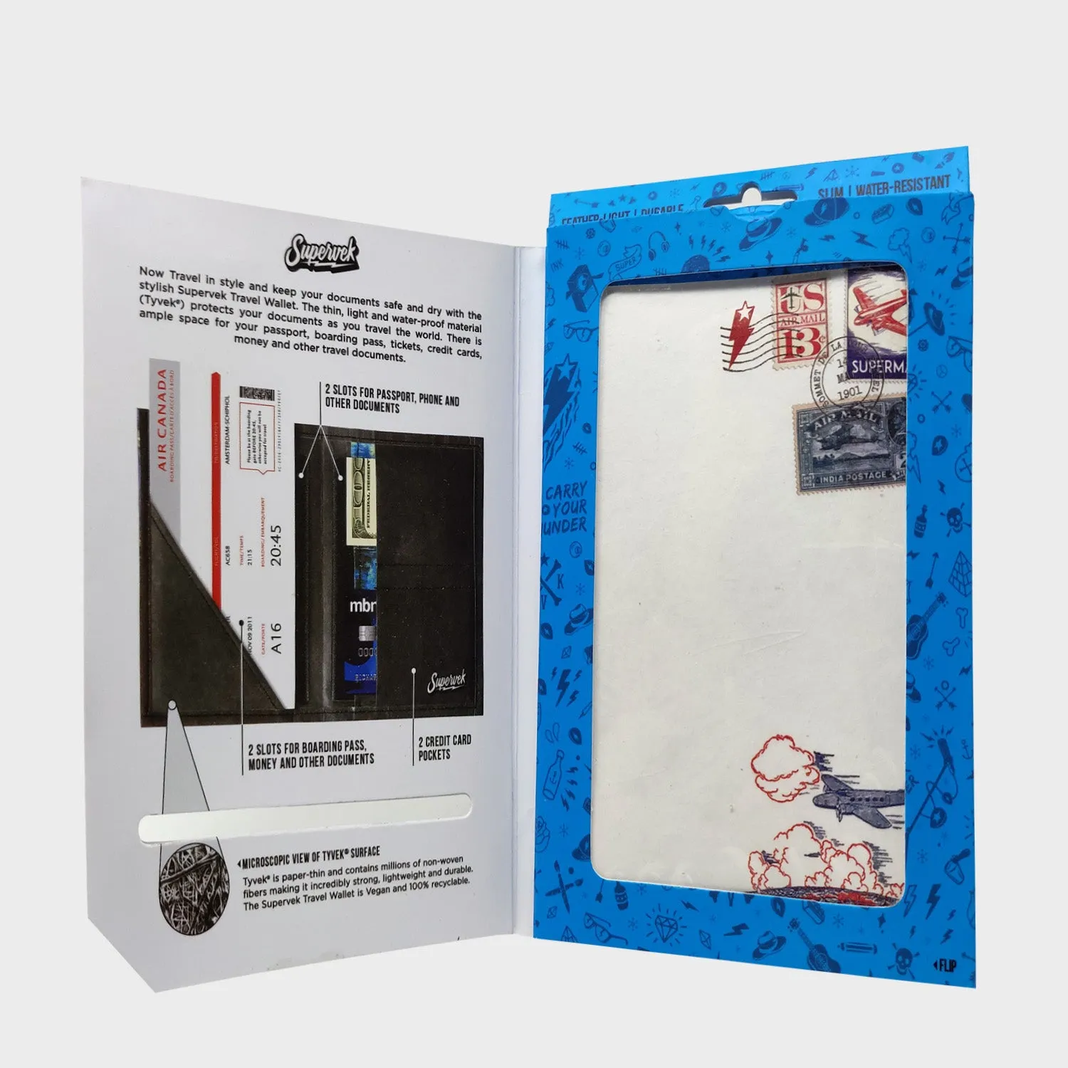 Air Mail Travel Wallets