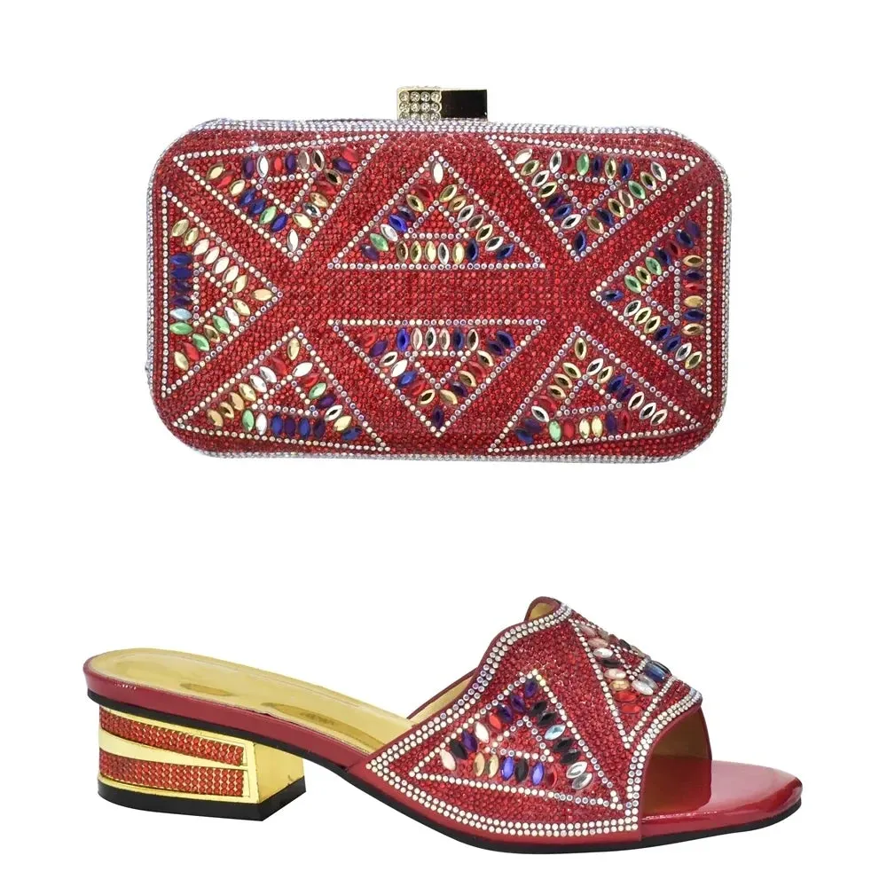 Anisha Shoe & Bag set