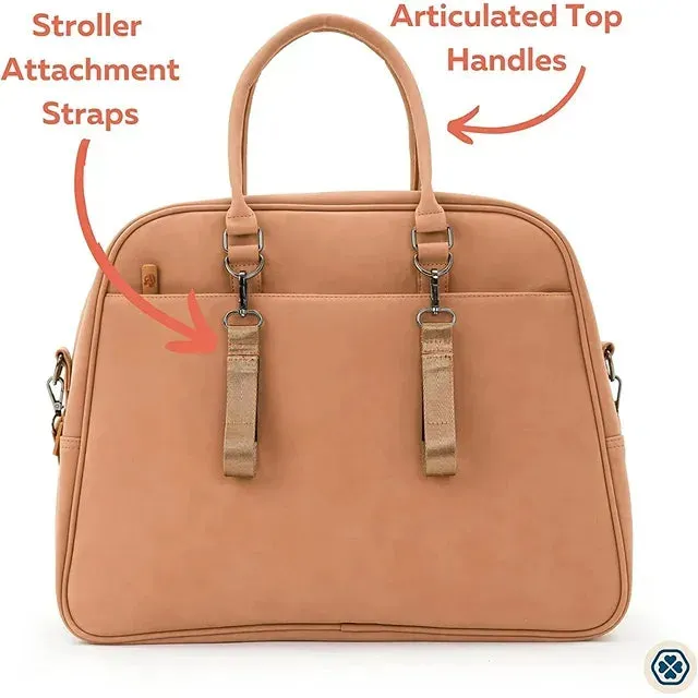 Anthem Pod Diaper Bag - Pocini Tan