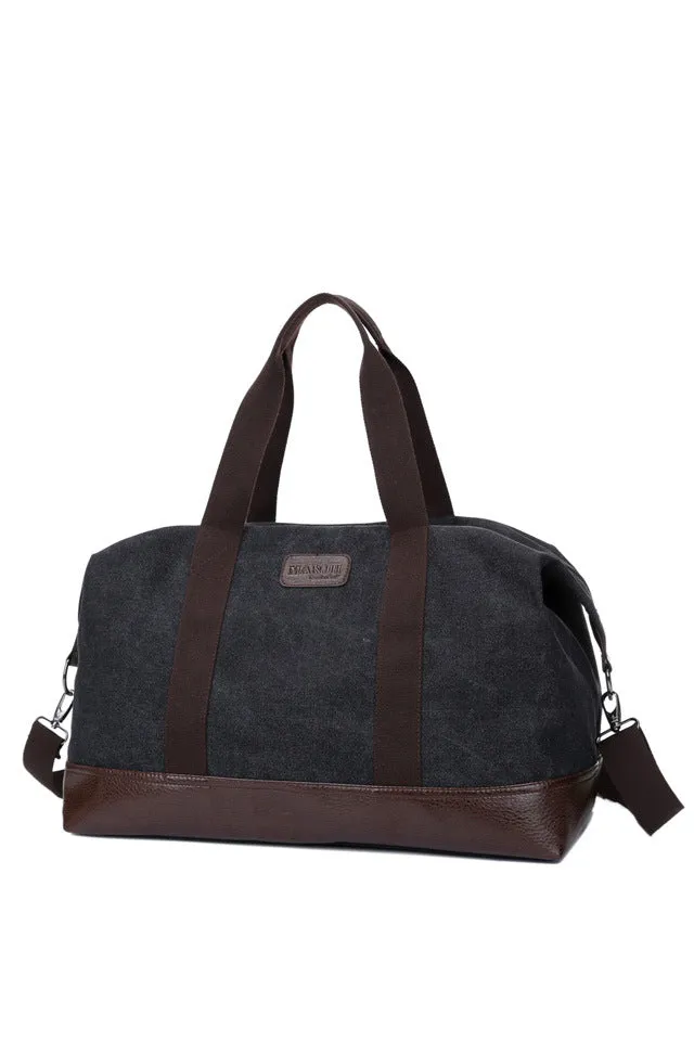 Backpack 2022 New Korean Style Portable Canvas Bag Large Capacity Shoulder Bag Fashion Trend Workout Travel Bag