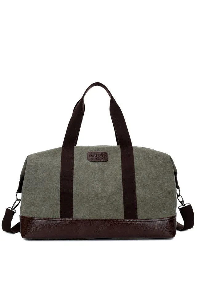 Backpack 2022 New Korean Style Portable Canvas Bag Large Capacity Shoulder Bag Fashion Trend Workout Travel Bag