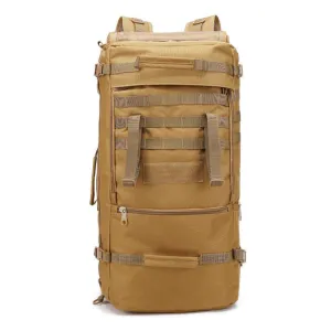 Backpack 60L Large Capacity Multi-Purpose Travel Bag Sports  Combat Bag Men's Outdoor Sports