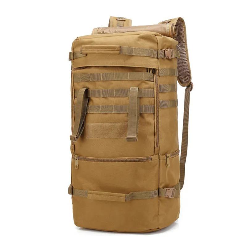 Backpack 60L Large Capacity Multi-Purpose Travel Bag Sports  Combat Bag Men's Outdoor Sports