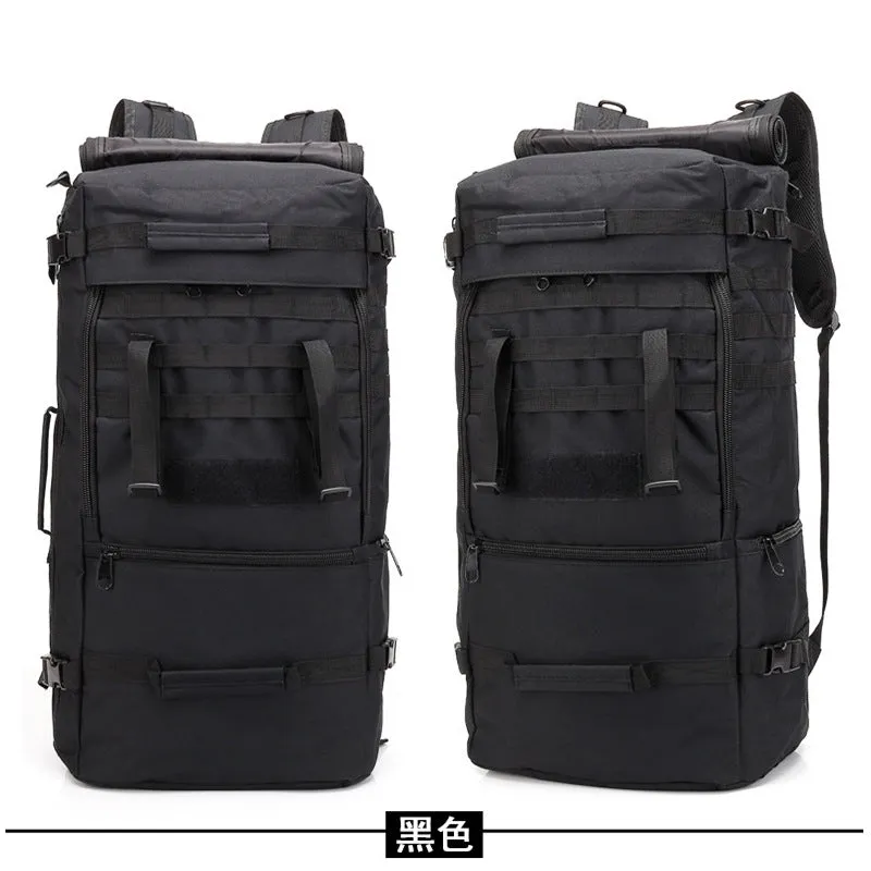 Backpack 60L Large Capacity Multi-Purpose Travel Bag Sports  Combat Bag Men's Outdoor Sports
