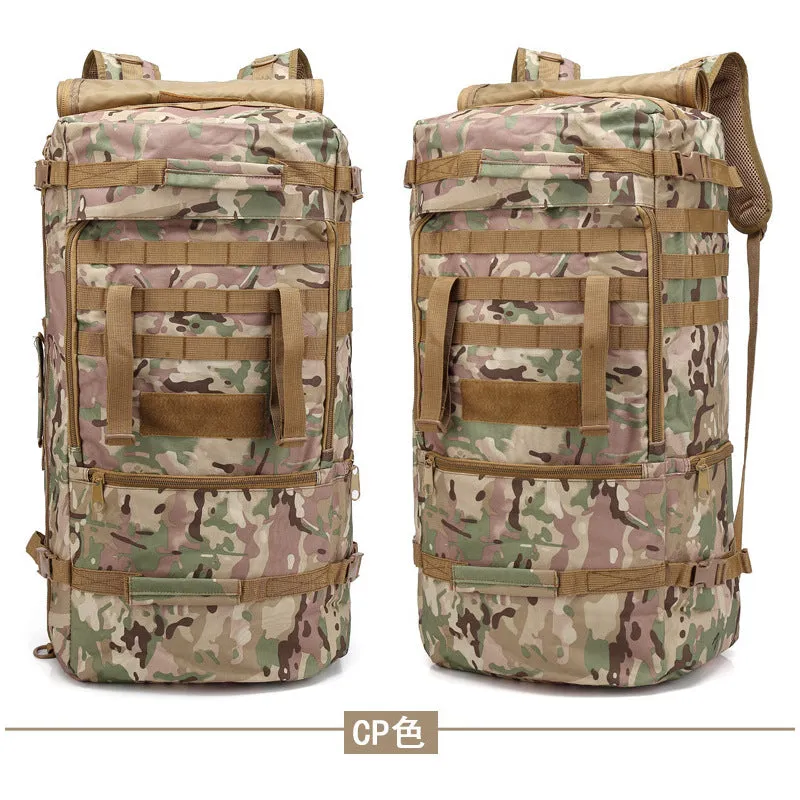 Backpack 60L Large Capacity Multi-Purpose Travel Bag Sports  Combat Bag Men's Outdoor Sports