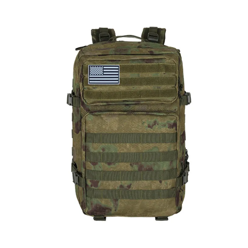 Backpack Camping Camouflage Mountaineering Leisure Travel Exercise Large Capacity Outdoor Tactics