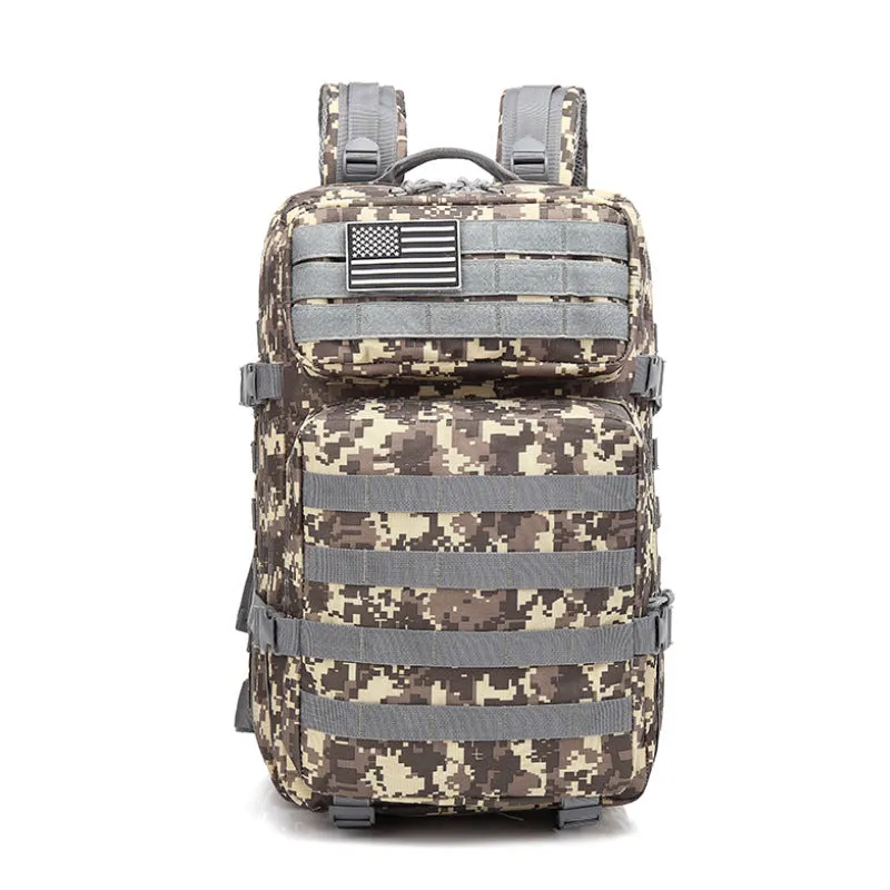 Backpack Camping Camouflage Mountaineering Leisure Travel Exercise Large Capacity Outdoor Tactics