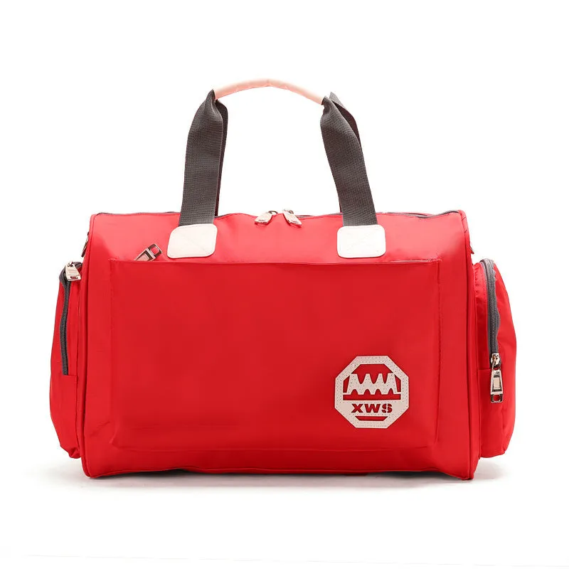 Backpack Gym   Folding travel  Korean Style Luggage   Outdoor Korean Style Men shoulder bag