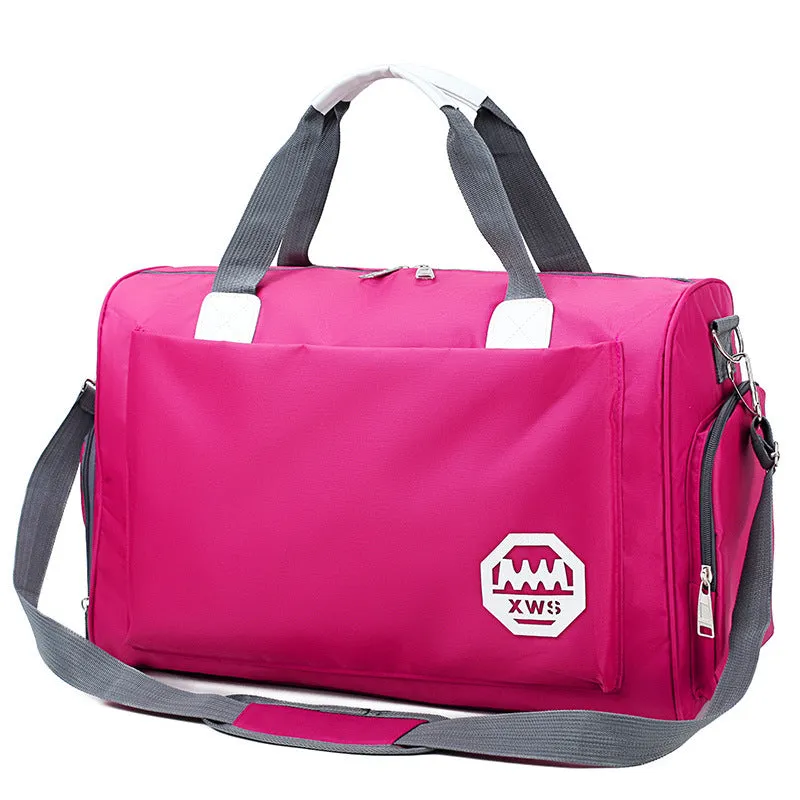Backpack Gym   Folding travel  Korean Style Luggage   Outdoor Korean Style Men shoulder bag