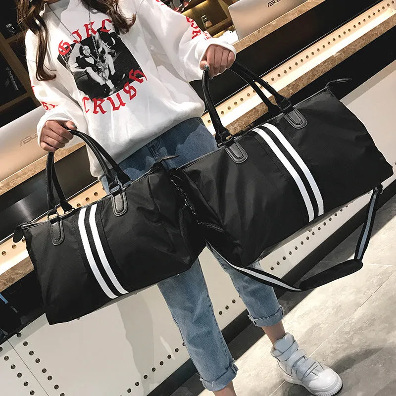 Backpack Men's and Women's Portable One-Shoulder Crossbody Luggage Bag Travel Large Capacity Gym Bag