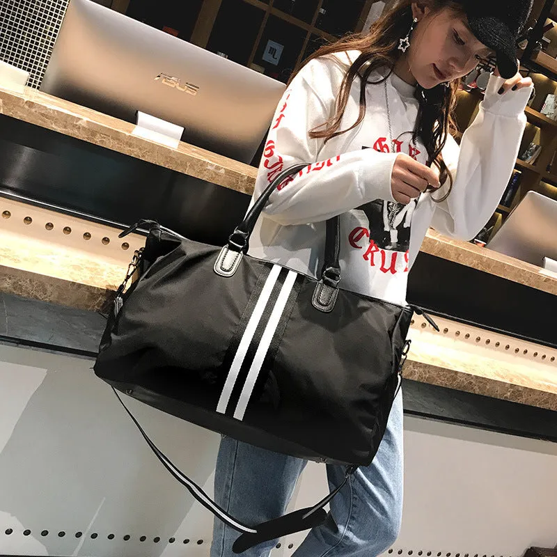 Backpack Men's and Women's Portable One-Shoulder Crossbody Luggage Bag Travel Large Capacity Gym Bag