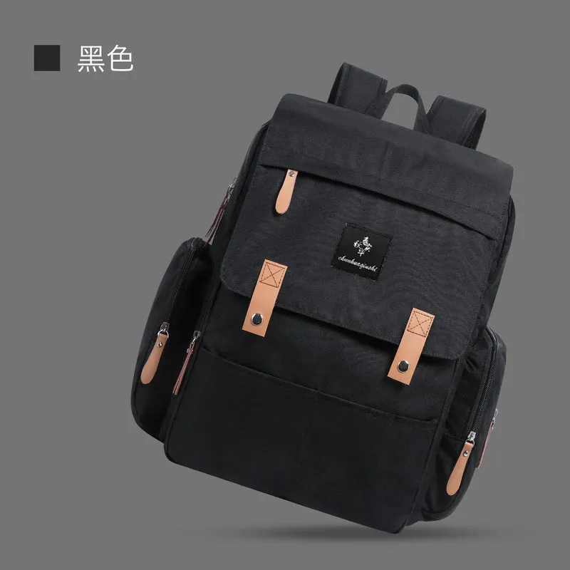 Backpack Mom Bag Baby Diaper Bag Baby Milk Powder Feeding Bottle Diaper