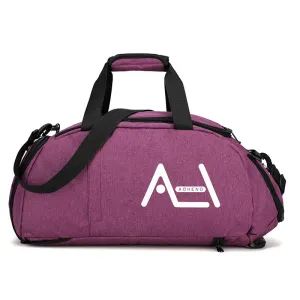 Backpack Multi-Functional Double-Back Men's and Women's Travel Bag Independent Shoe Pouch