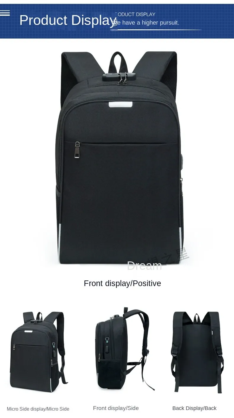 Backpack Multifunctional USB Charging Backpack Outdoor Gymnastic Valise