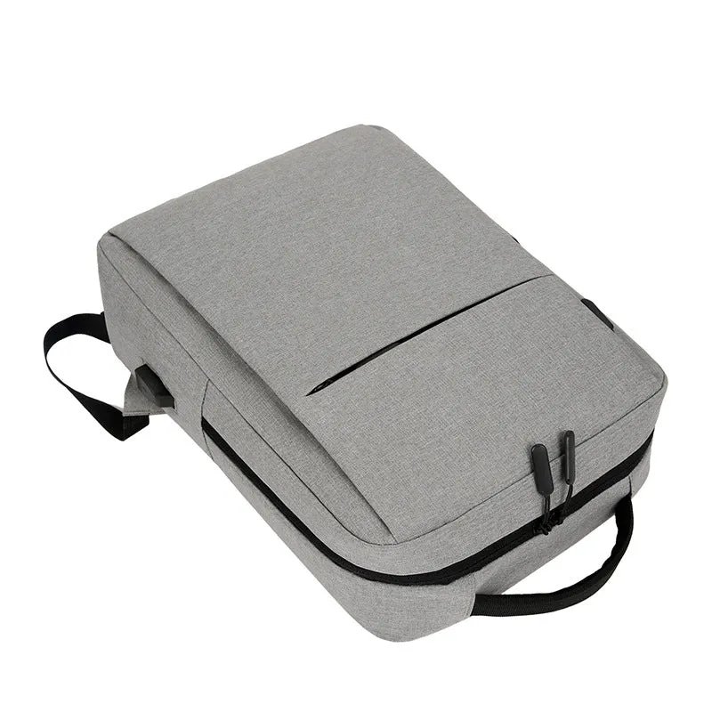 Backpack Nylon   USB Charging   Middle School College Schoolbag Casual