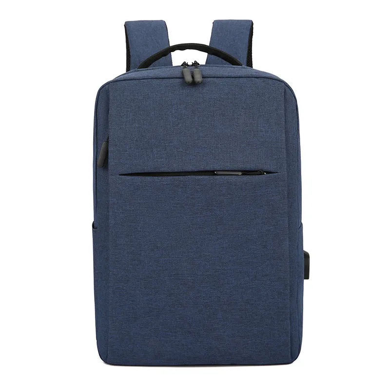 Backpack Nylon   USB Charging   Middle School College Schoolbag Casual