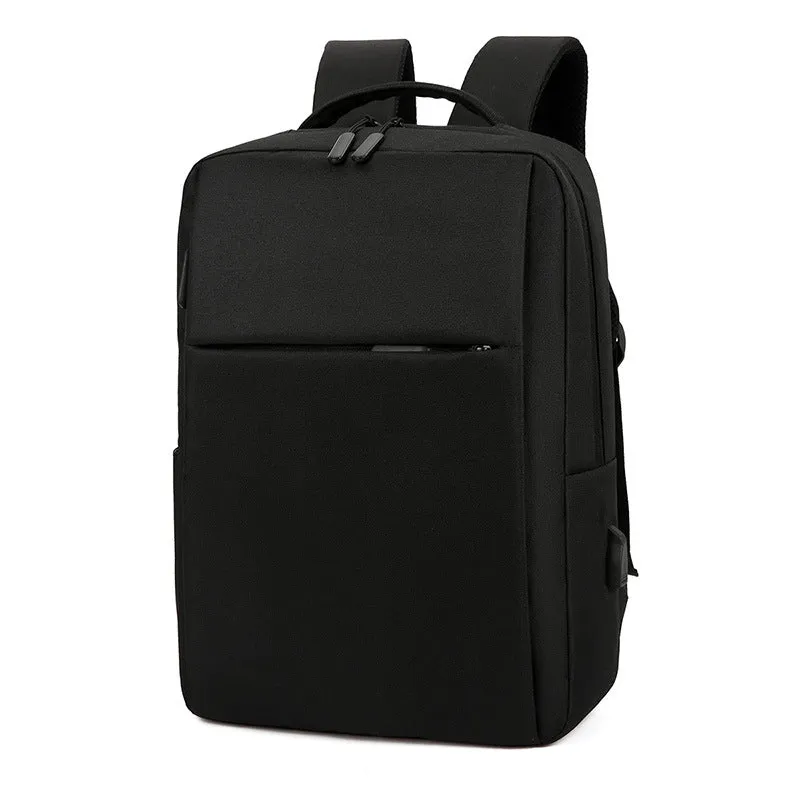 Backpack Nylon   USB Charging   Middle School College Schoolbag Casual