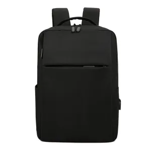 Backpack Nylon   USB Charging   Middle School College Schoolbag Casual