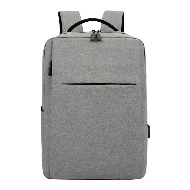 Backpack Nylon   USB Charging   Middle School College Schoolbag Casual
