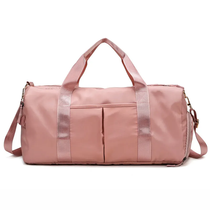Backpack One-Shoulder Short-Distance Travel Bag with Shoe Position Dry Wet Separation Yoga Bag