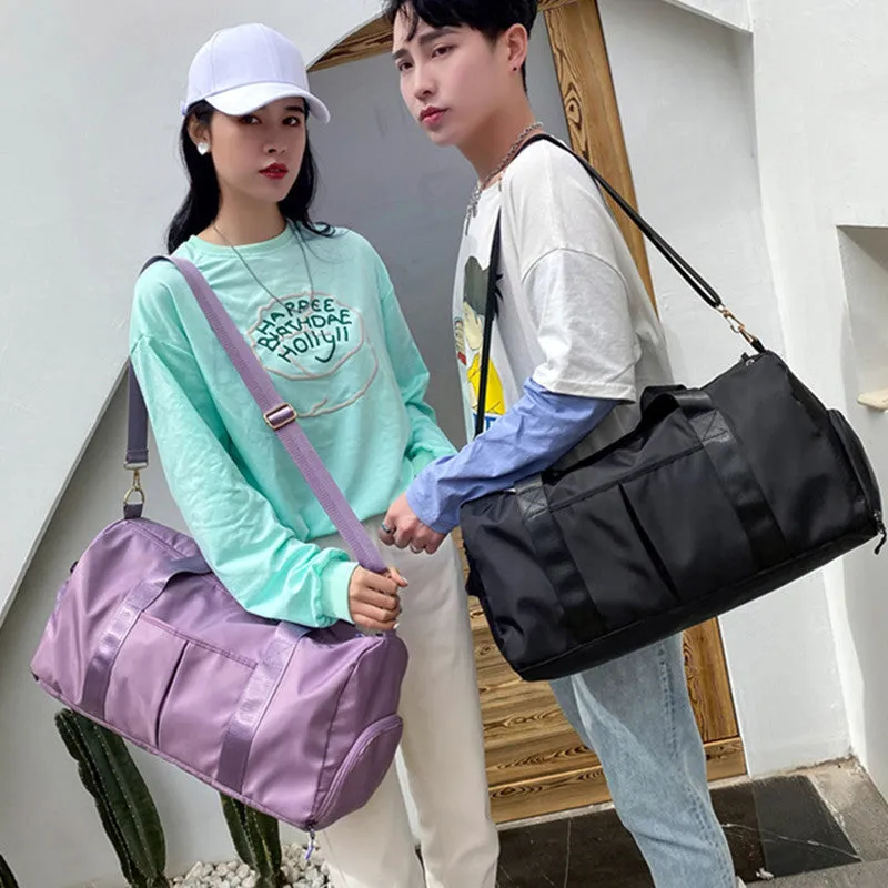 Backpack One-Shoulder Short-Distance Travel Bag with Shoe Position Dry Wet Separation Yoga Bag