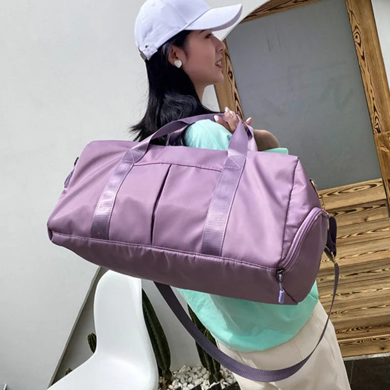 Backpack One-Shoulder Short-Distance Travel Bag with Shoe Position Dry Wet Separation Yoga Bag
