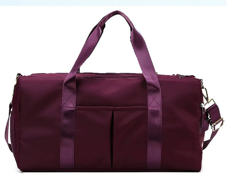 Backpack One-Shoulder Short-Distance Travel Bag with Shoe Position Dry Wet Separation Yoga Bag