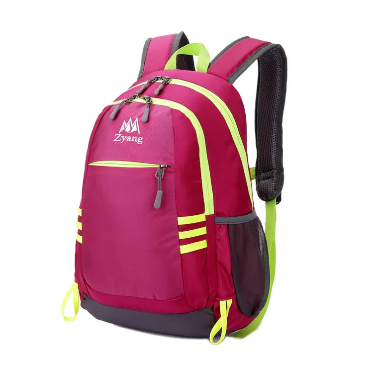 Backpack Outdoor Nylon Hiking Backpack Leisure Hiking Travel Bag Waterproof School Bag