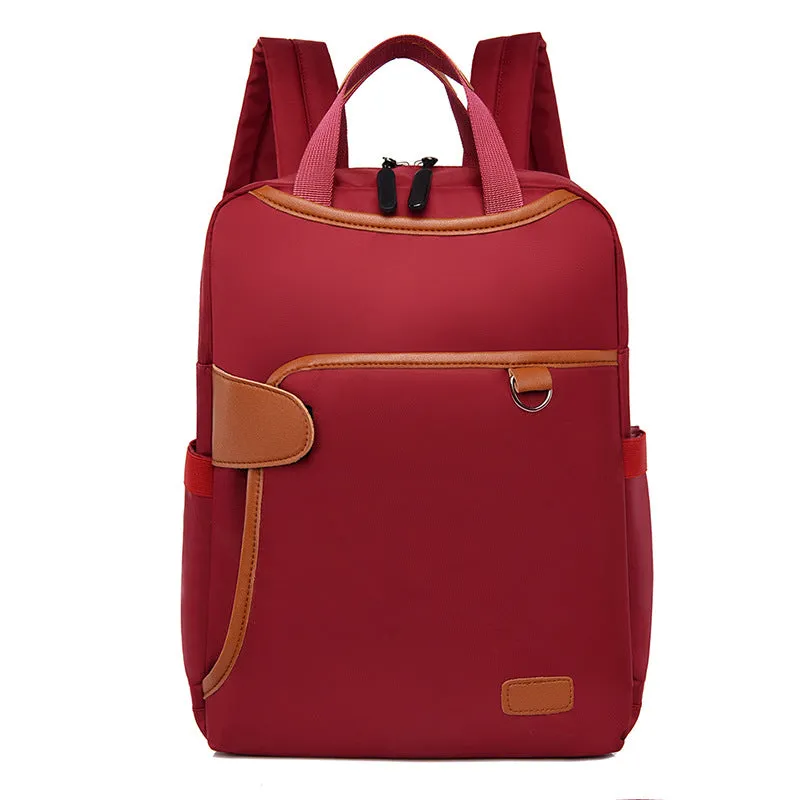 Backpack Oxford Cloth Leisure Outdoor Travel  Large Capacity Korean Style Student Computer Bag