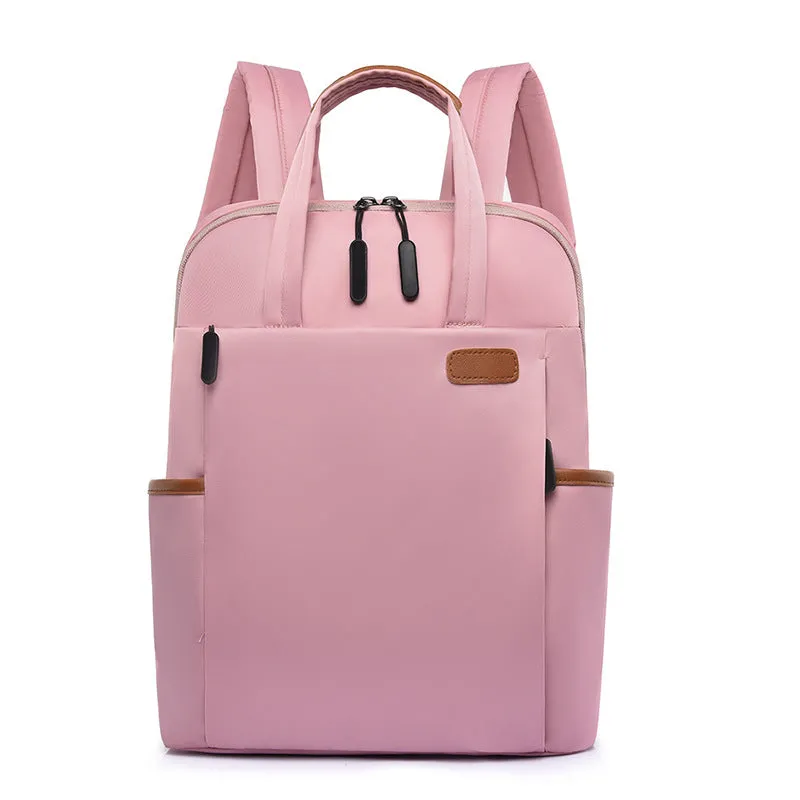 Backpack Oxford Cloth Leisure Outdoor Travel  Large Capacity Korean Style Student Computer Bag