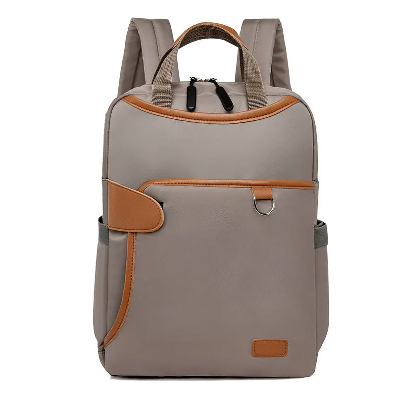 Backpack Oxford Cloth Leisure Outdoor Travel  Large Capacity Korean Style Student Computer Bag