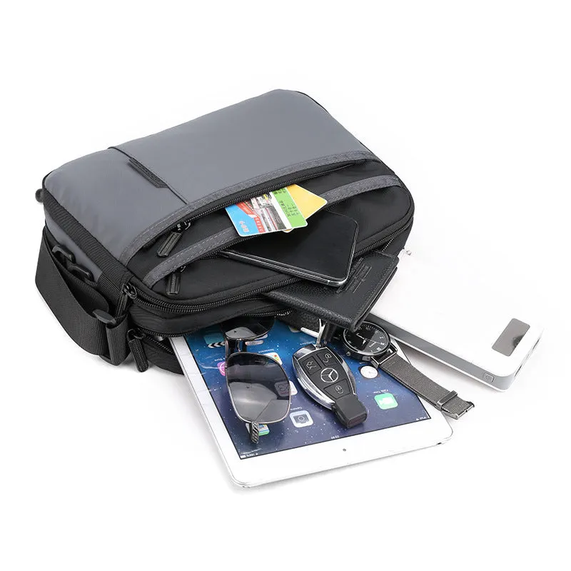 Backpack Shoulder   Business Casual Simple travel Trendy Horizontal Men Messenger shoulder bag