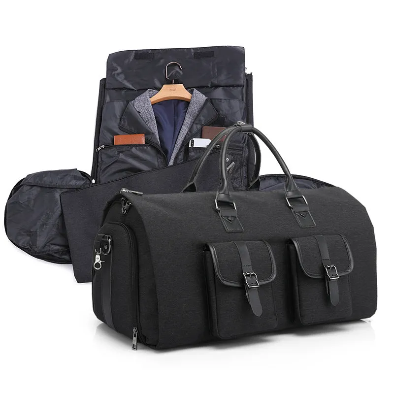 Backpack Sports Travel Bag Portable Large Capacity Buggy Bag Folding Briefcase