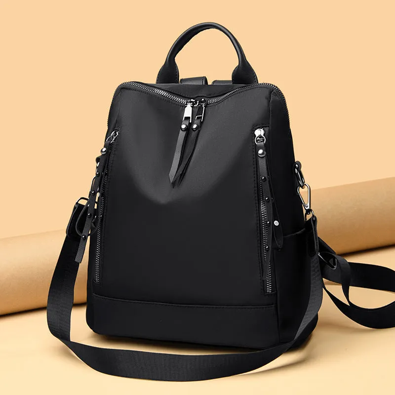 Backpack Trendy Fashionable All-Match School  Canvas Small  Women travel s shoulder bag
