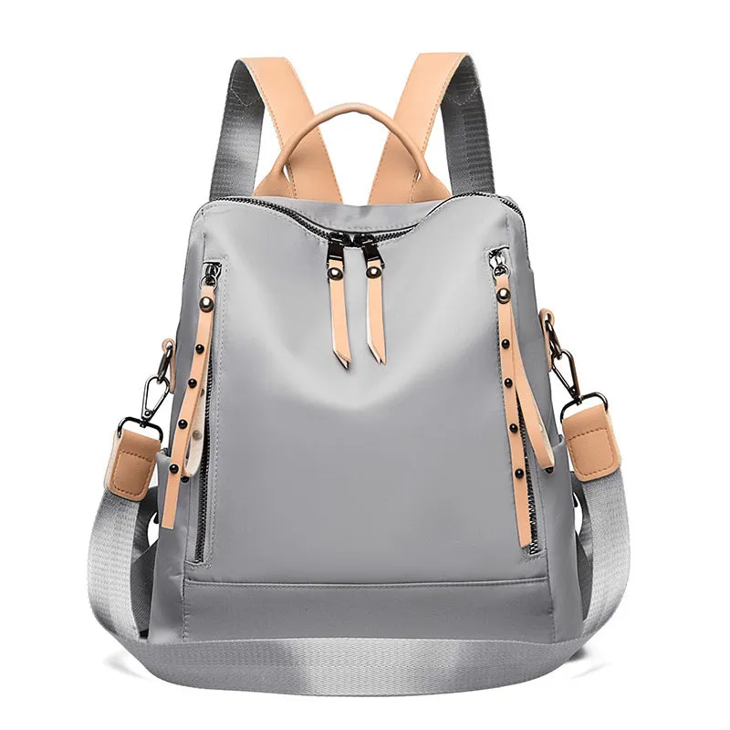 Backpack Trendy Fashionable All-Match School  Canvas Small  Women travel s shoulder bag