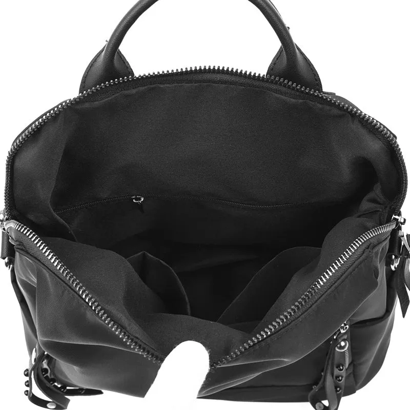 Backpack Trendy Fashionable All-Match School  Canvas Small  Women travel s shoulder bag