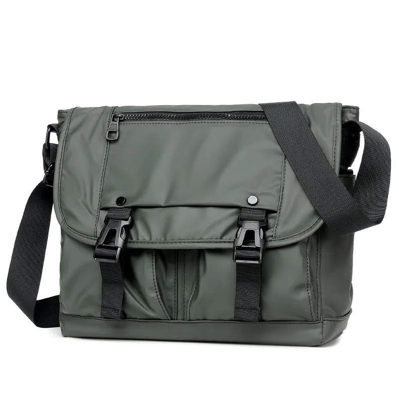 Backpack Vintage Messenger   Men Shoulder Crossbody Canvas Nylon Cloth Men   Trendy shoulder bag