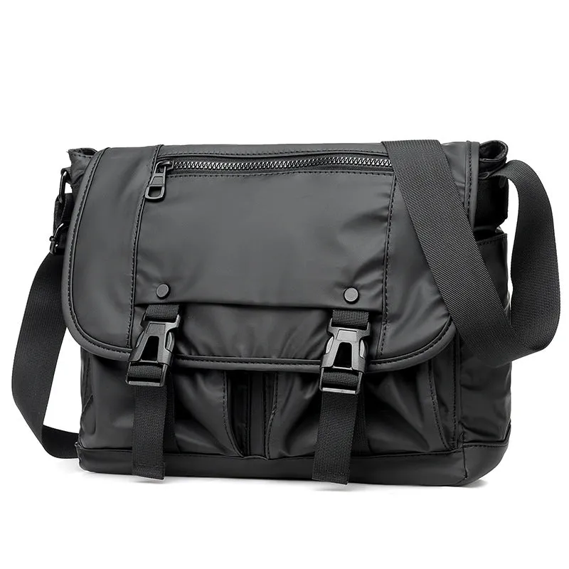 Backpack Vintage Messenger   Men Shoulder Crossbody Canvas Nylon Cloth Men   Trendy shoulder bag