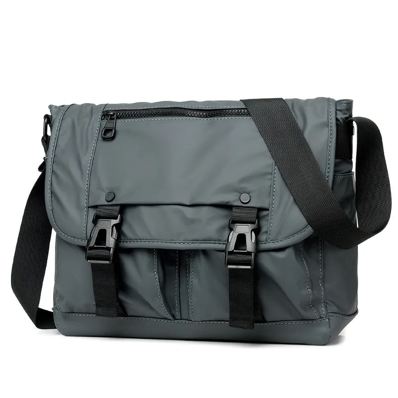 Backpack Vintage Messenger   Men Shoulder Crossbody Canvas Nylon Cloth Men   Trendy shoulder bag