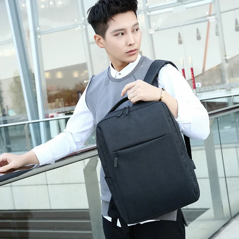 Backpack Xiaomi Same   Multi-Function USB Computer Bag Student Schoolbag