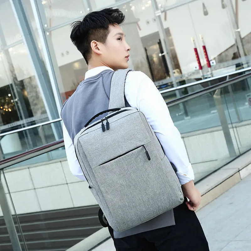 Backpack Xiaomi Same   Multi-Function USB Computer Bag Student Schoolbag