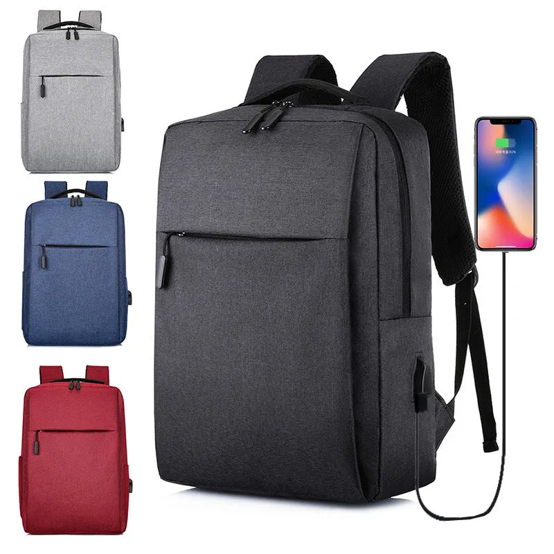 Backpack Xiaomi Same   Multi-Function USB Computer Bag Student Schoolbag