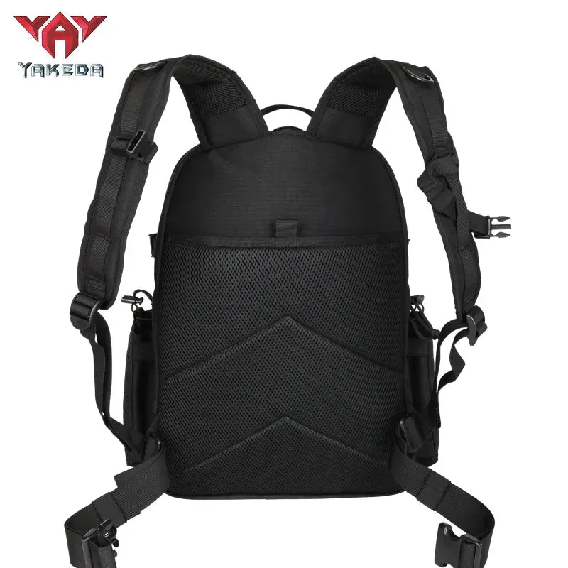 BK-2357 Tactical Backpack Hiking Bag Outdoor Sports Shoulder Bag Wear-Resistant Polyester Travel Hiking Large Capacity Backpacks
