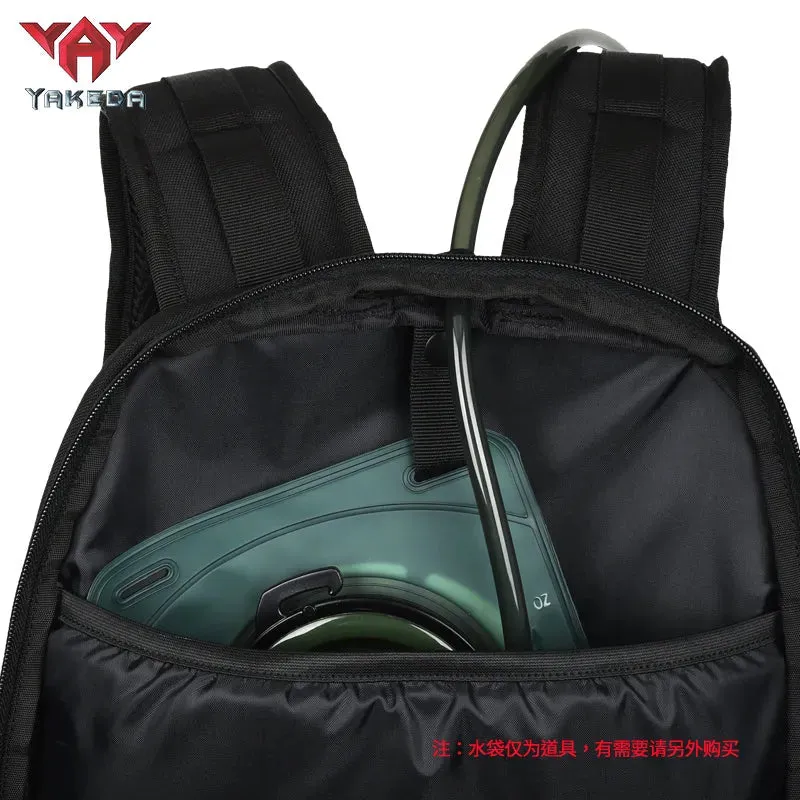 BK-2357 Tactical Backpack Hiking Bag Outdoor Sports Shoulder Bag Wear-Resistant Polyester Travel Hiking Large Capacity Backpacks