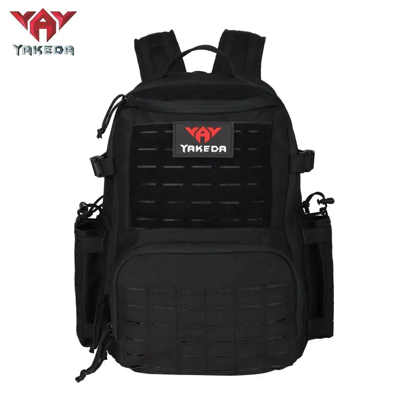 BK-2357 Tactical Backpack Hiking Bag Outdoor Sports Shoulder Bag Wear-Resistant Polyester Travel Hiking Large Capacity Backpacks