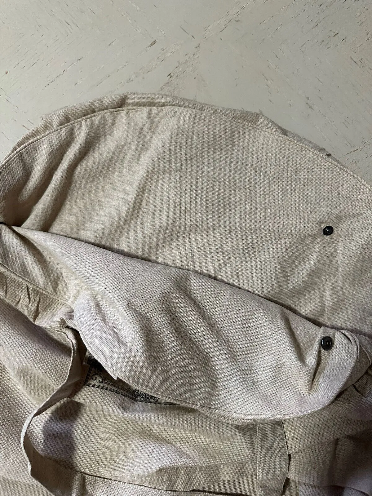 Brand New Gucci Garment Suit,  Any Clothing Unisex LT Brown Bag