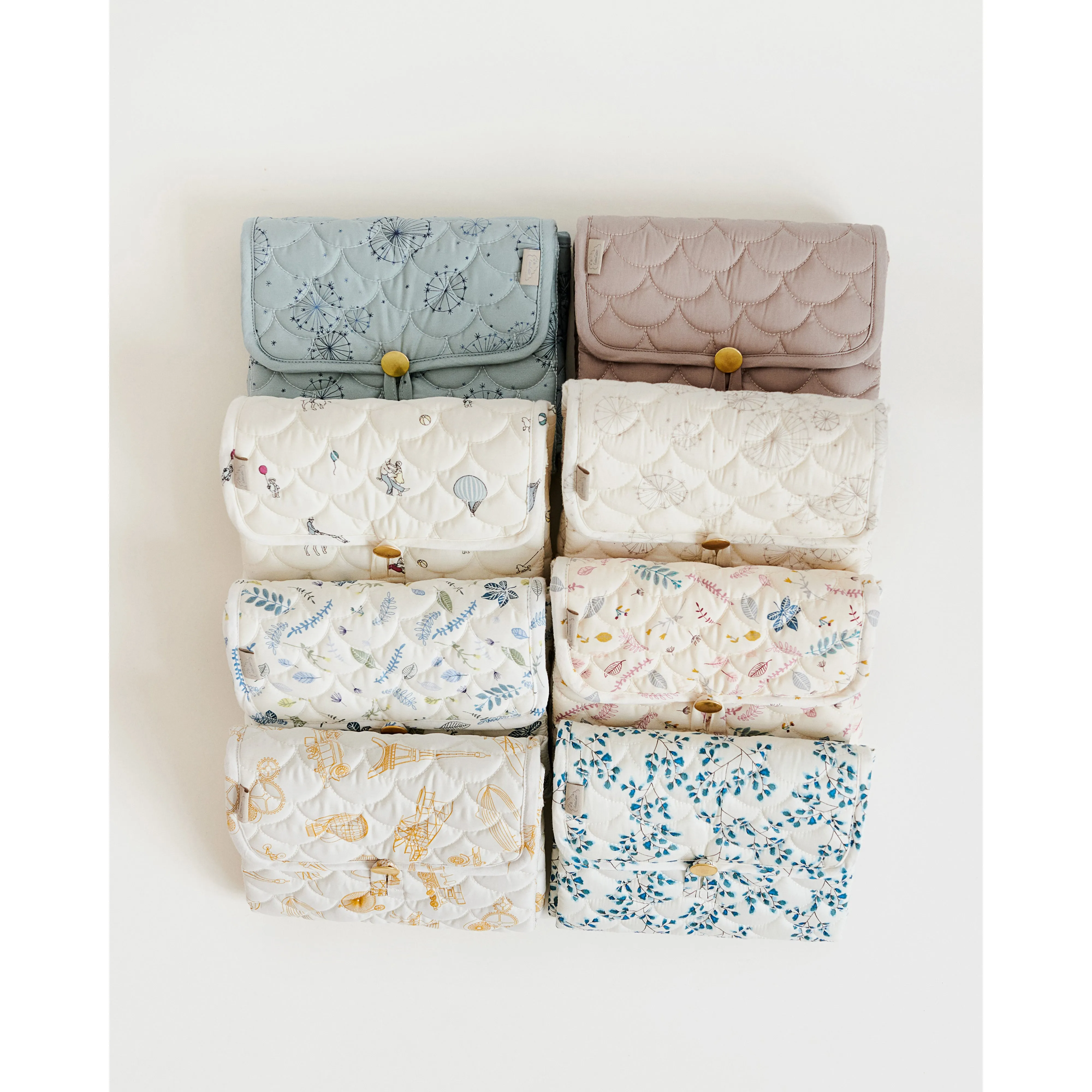 Cam Cam Copenhagen Changing Mat Quilted Dandelion Natural