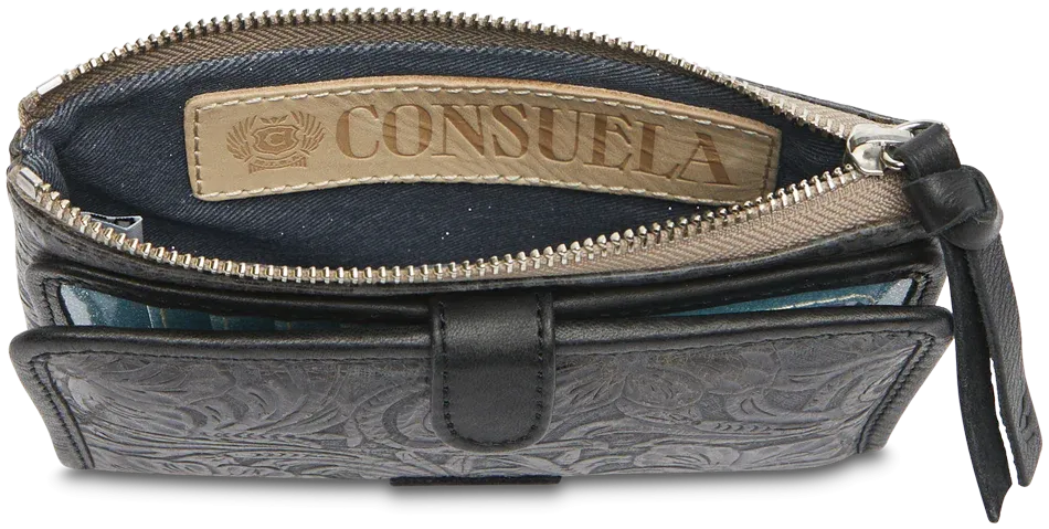Consuela - Slim Wallet  - STEELY